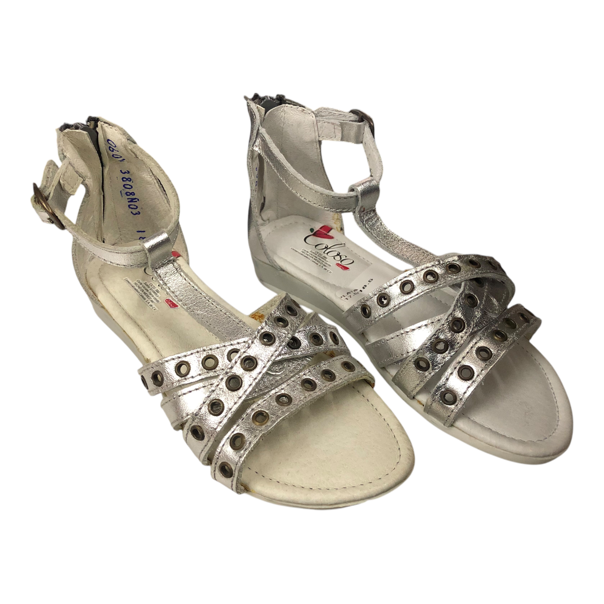 Sandalia Plata Para Niña COLOSO