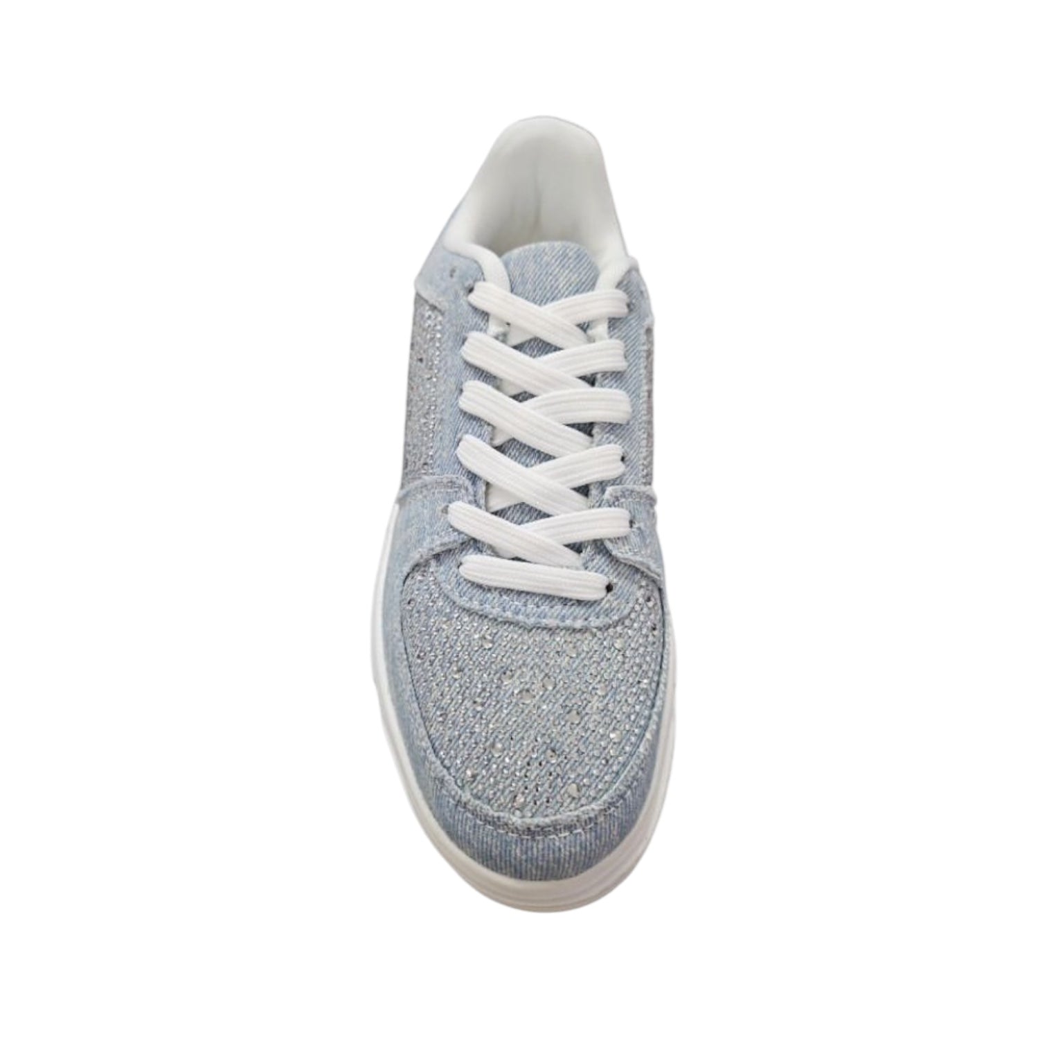 Tenis Denim Plataforma Con Pedrería LILIANA