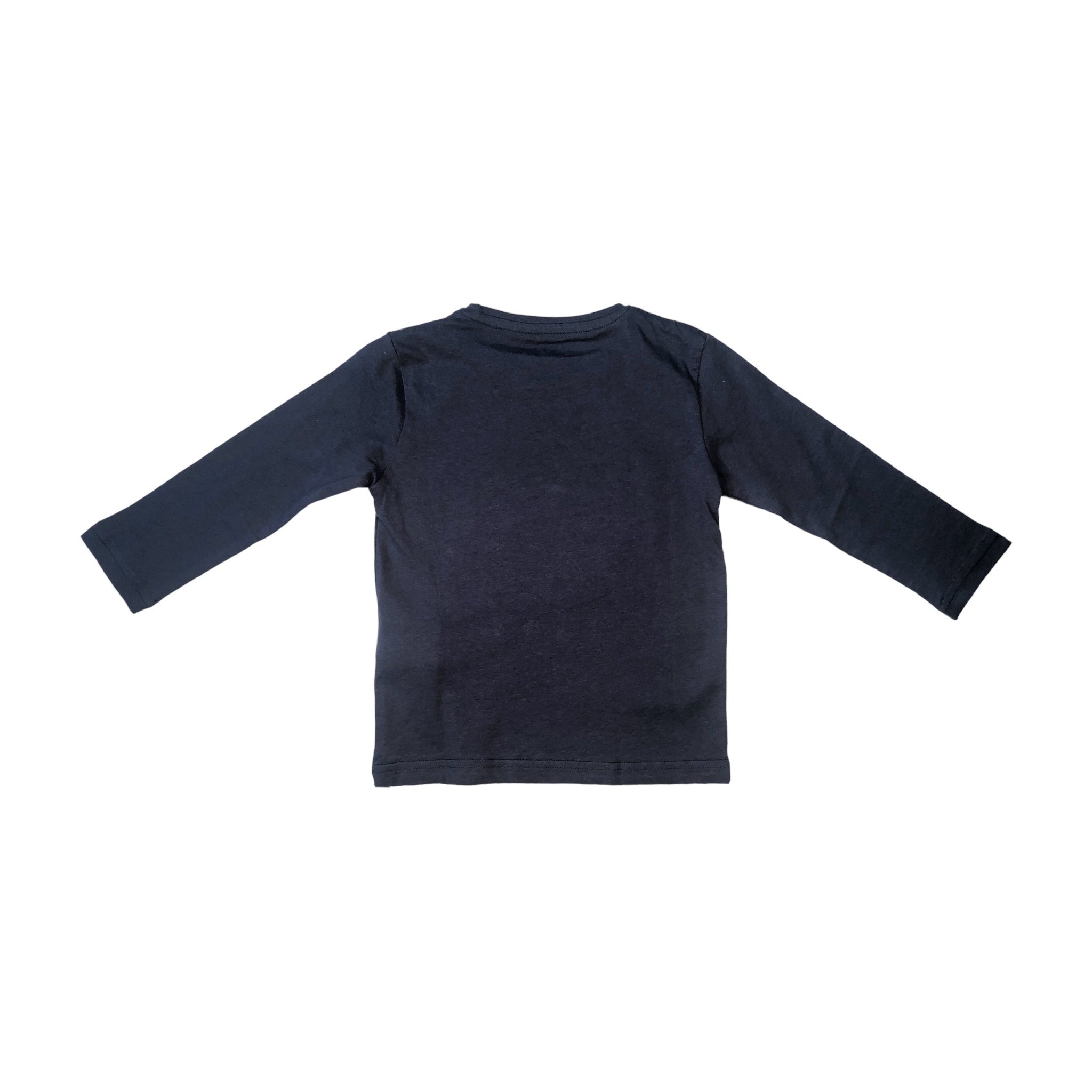 Playera "Need My Space" Azul Marino Para Niño Losan