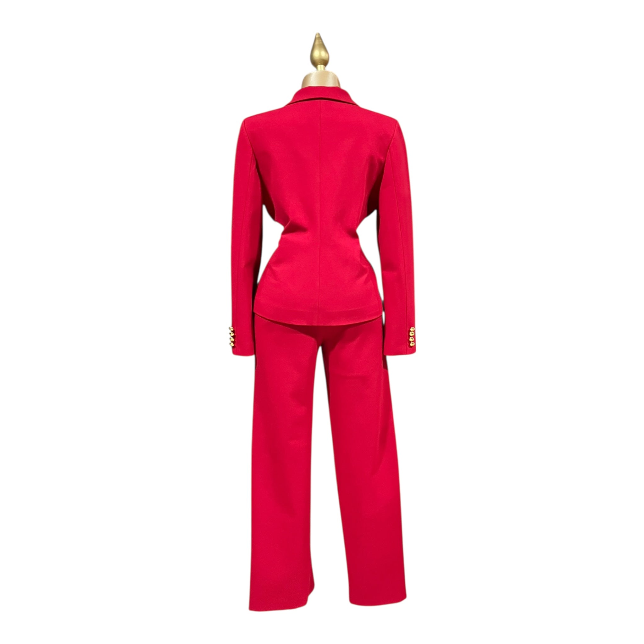 Conjunto Saco Y Pantalón Rojo MUSSI