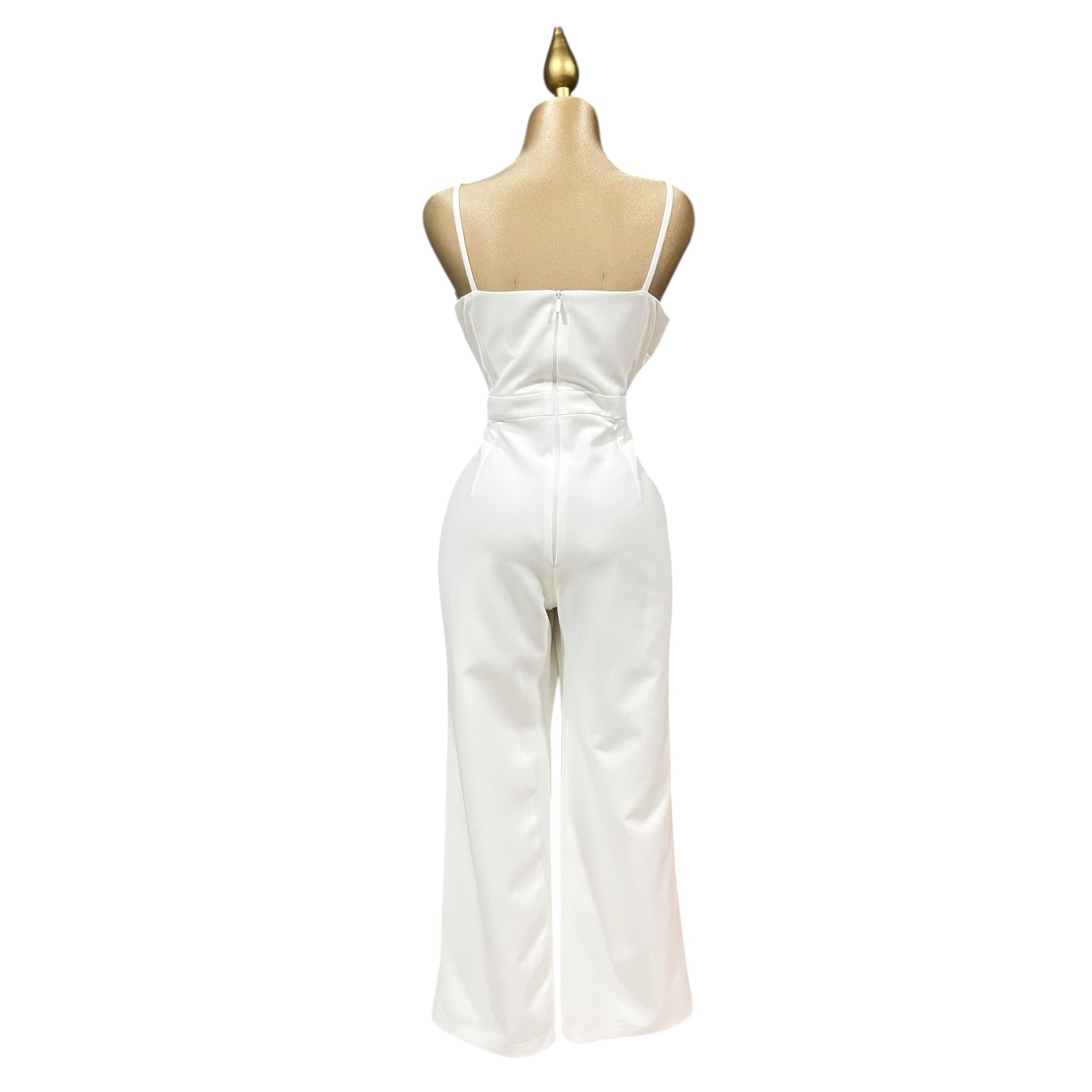Jumpsuit Hueso De Tirante Angosto Mussi