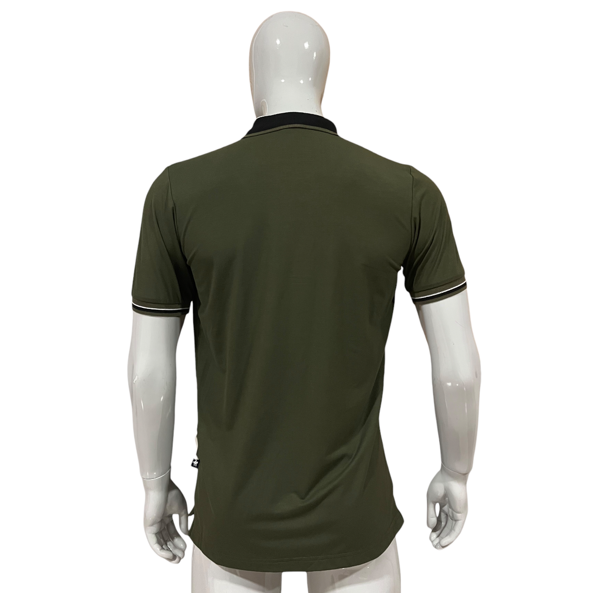 Playera Polo Color Olivo Rock Hampton Polo Team