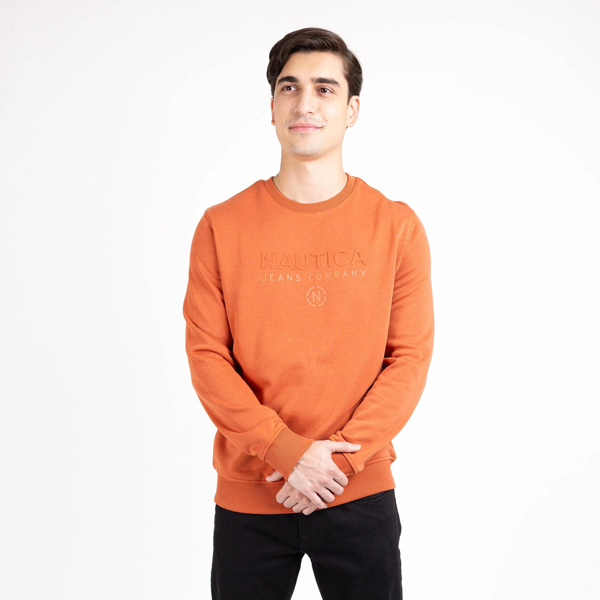 Sudadera Manga Larga De Hombre Shedron Náutica Jeans