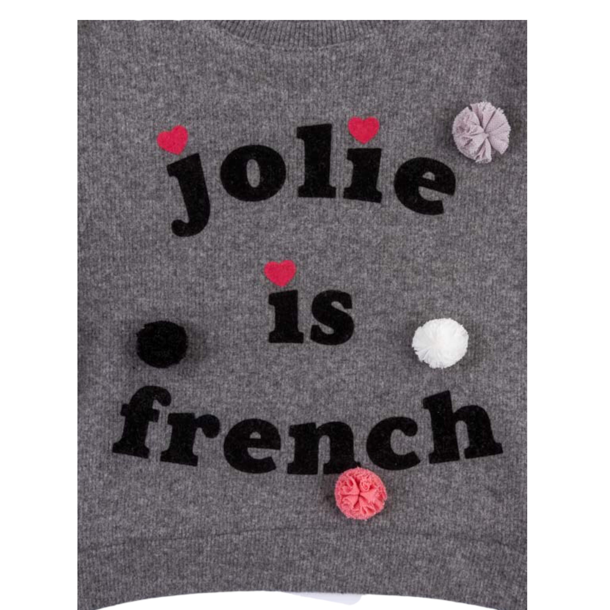 Conjunto De Camiseta "Jolie Is French" Y Legging Niña Losan