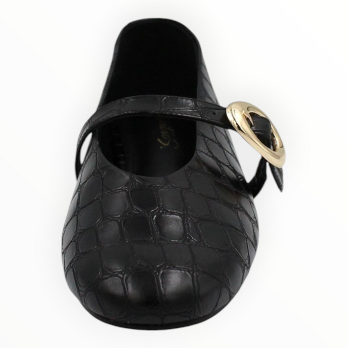 Zapato Para Dama Tipo Mary Jane Negro Senties