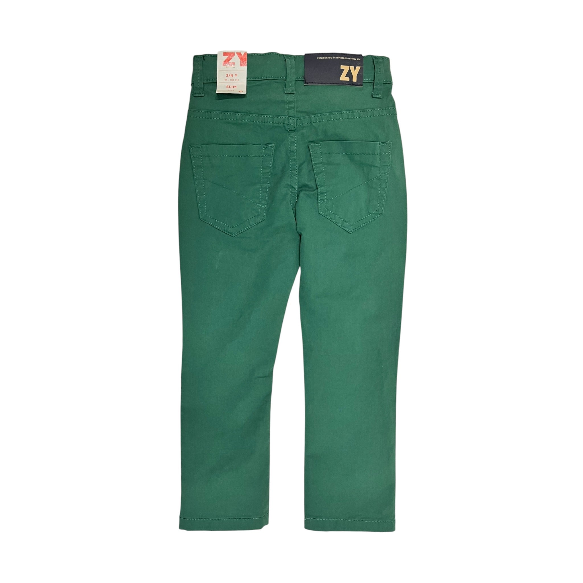 Pantalón Color Verde Para Niño ZIPPY