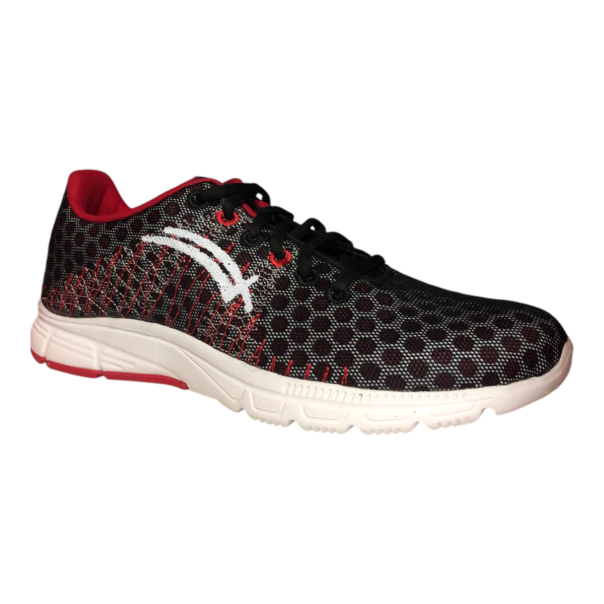 Tenis Deportivo - Rojo/Negro Karosso