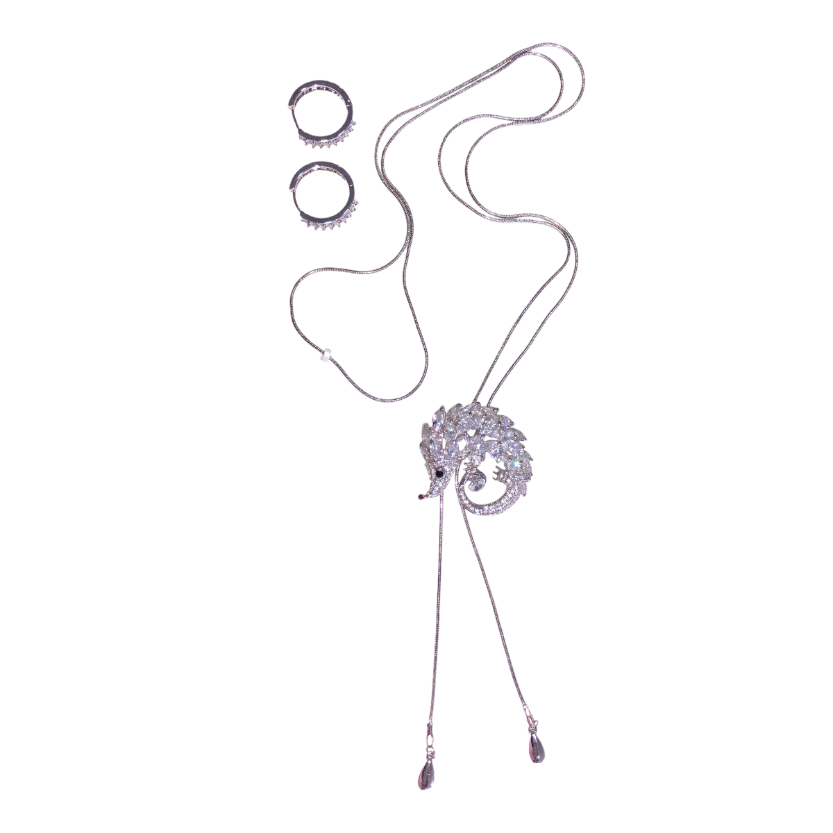 Juego De Collar Con Aretes Erizo