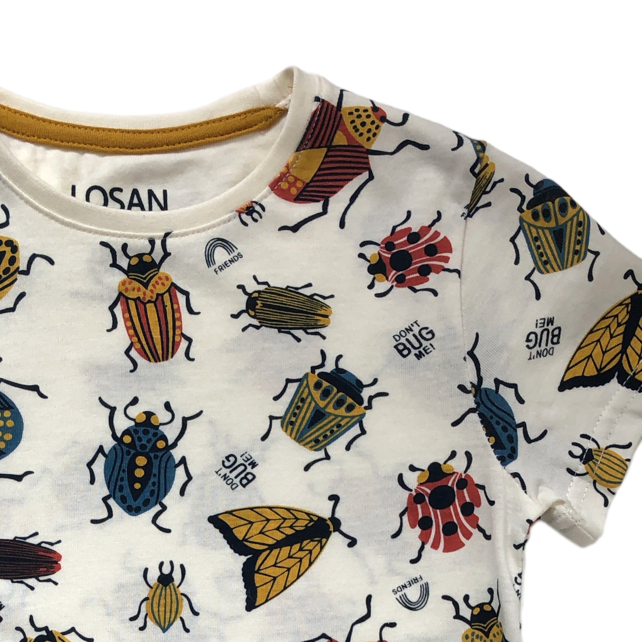 Playera Bichos Manga Corta "Don't Bug Me!" Losan