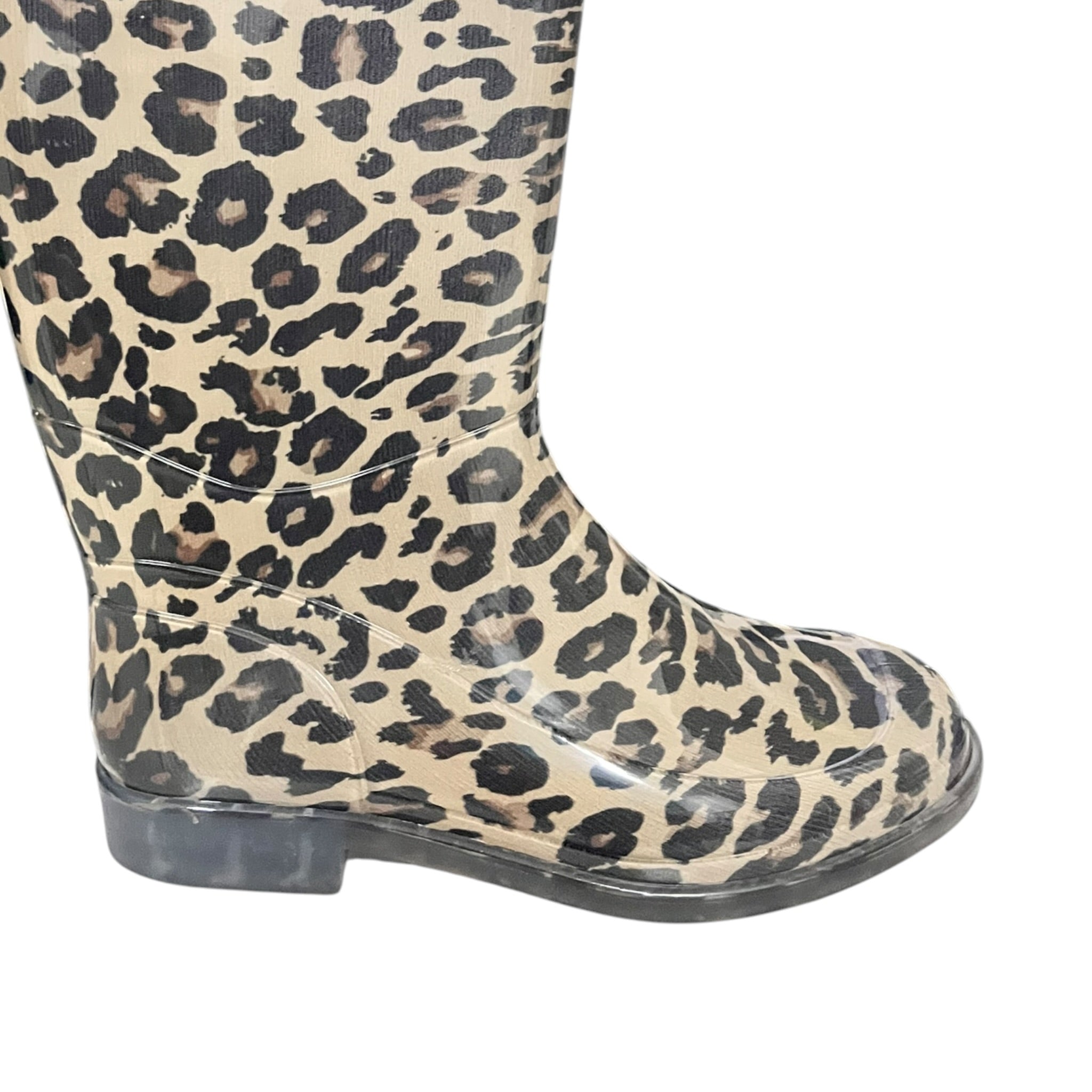 Bota De Lluvia Queen Animal Print Para Dama Bubble Gummers