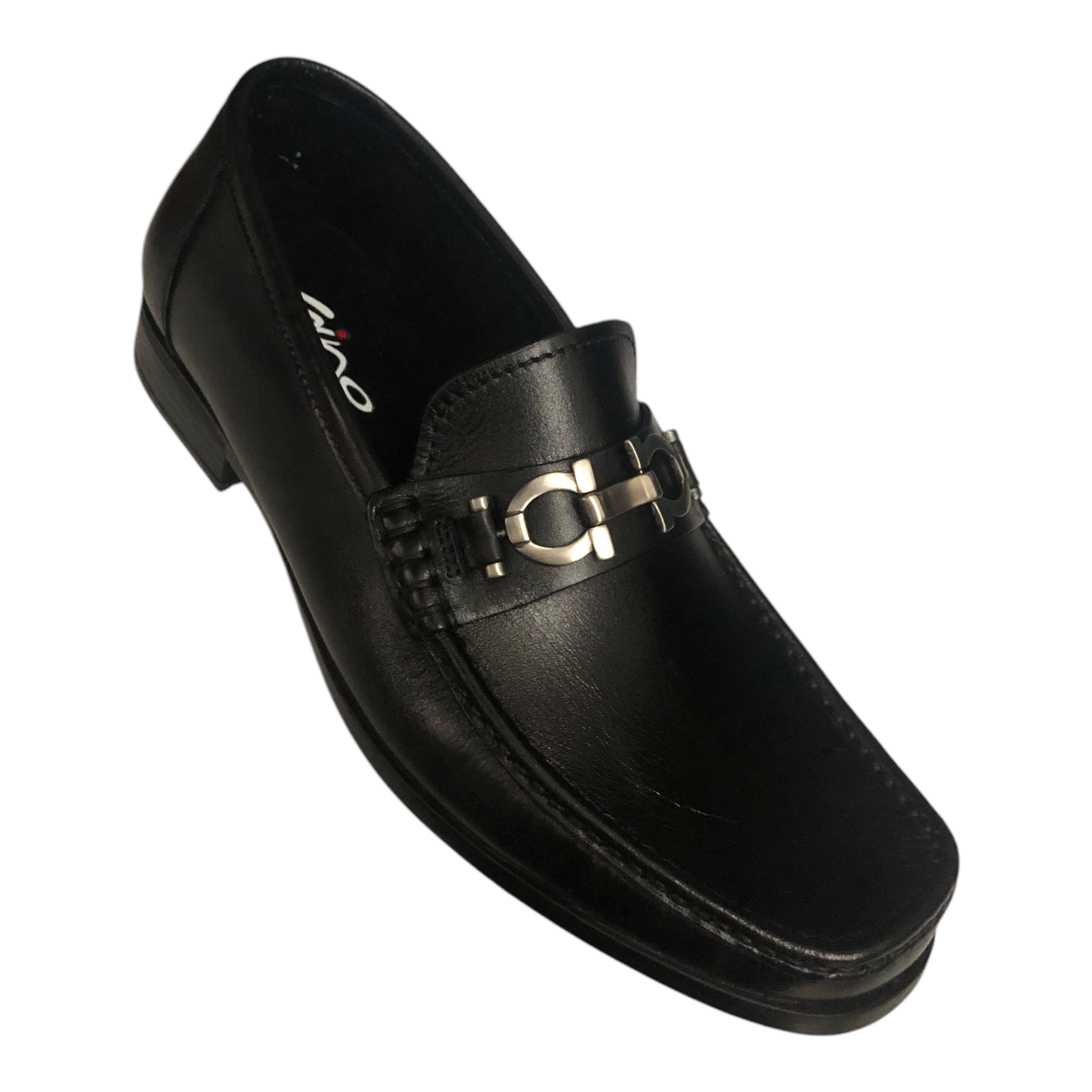 Zapato Vite Negro Piel Para Caballero Gino Cherruti