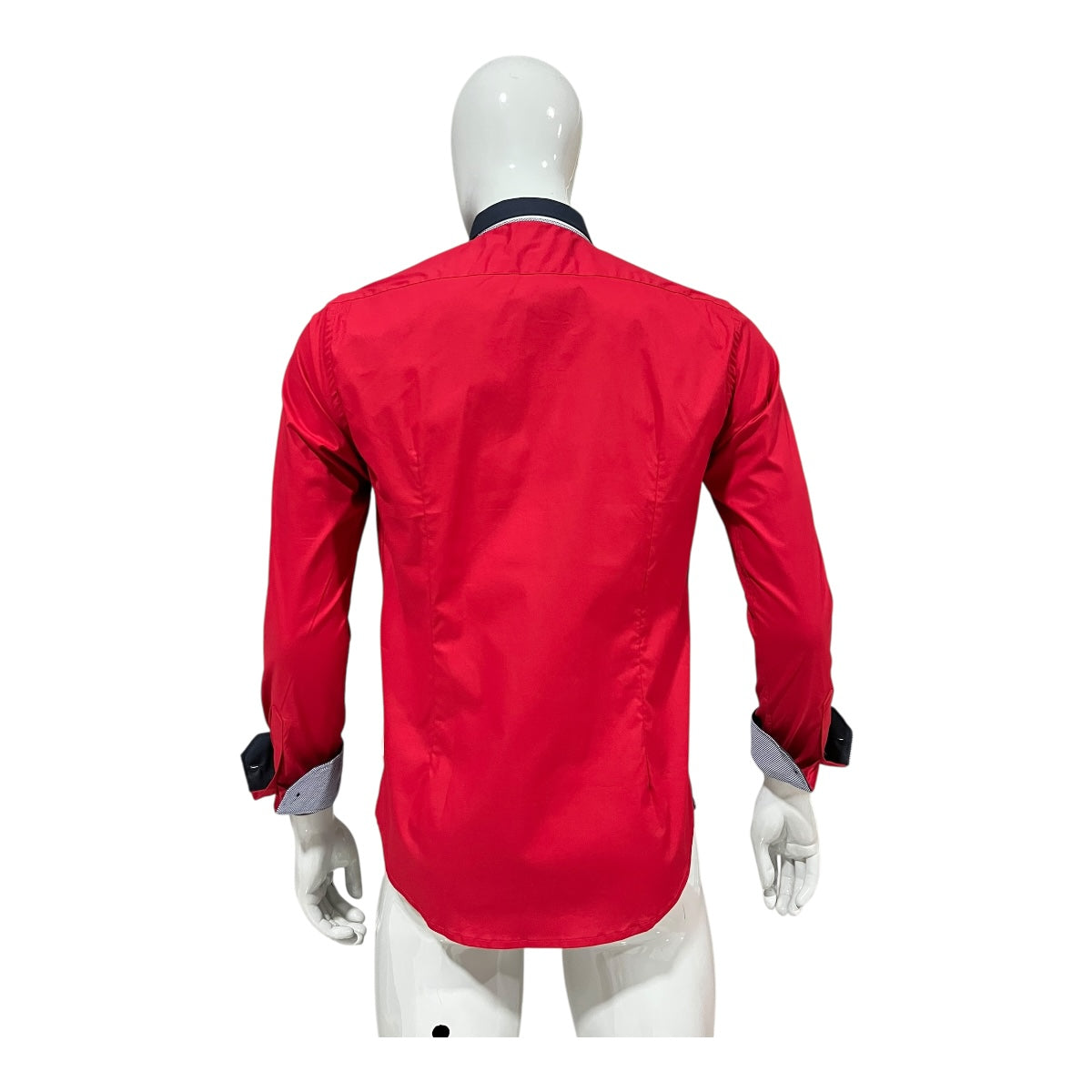 Camisa Slim ESTRECH Color Rojo Para Caballero ZAREVICH COLLECTION