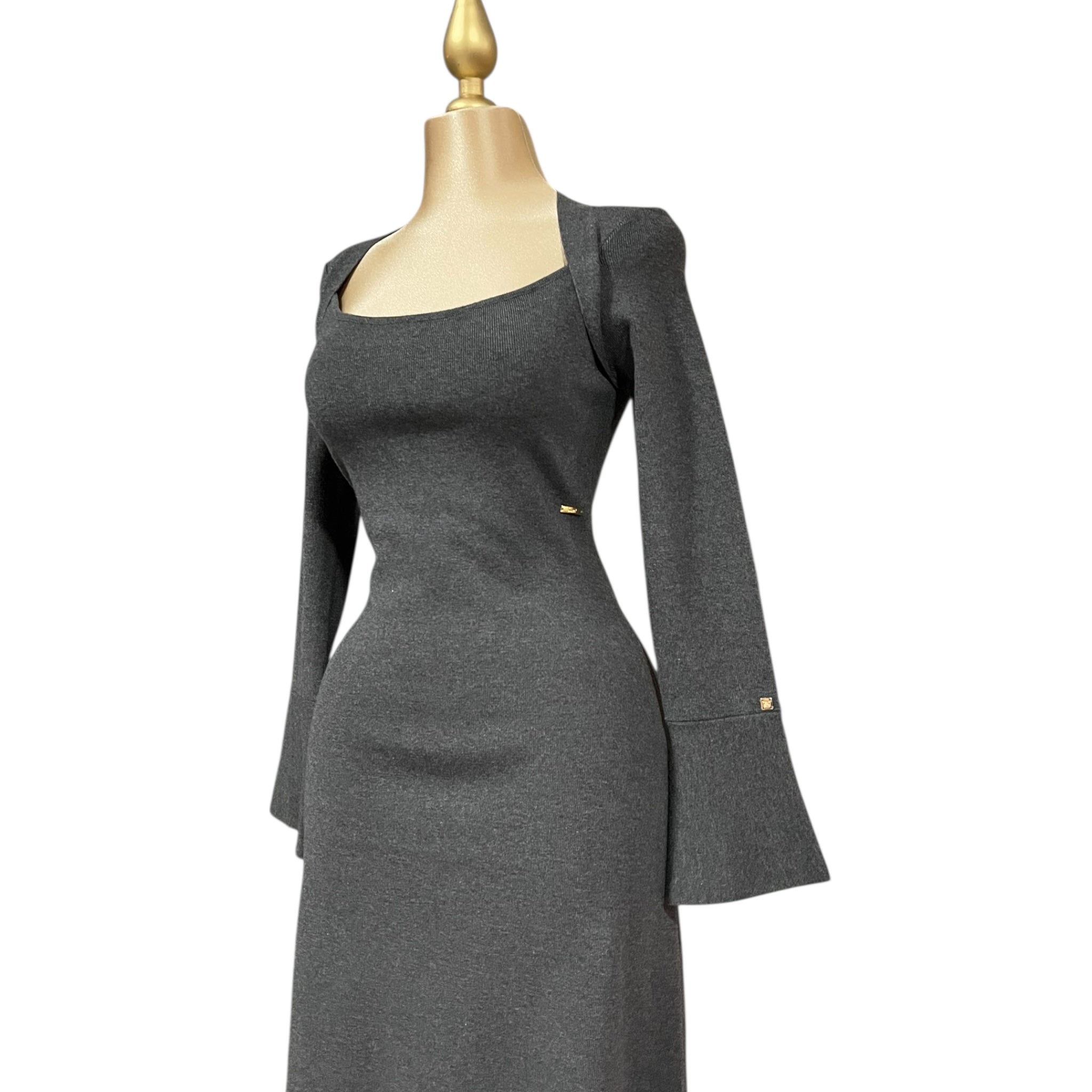 Vestido Gris Para Dama MUSSI