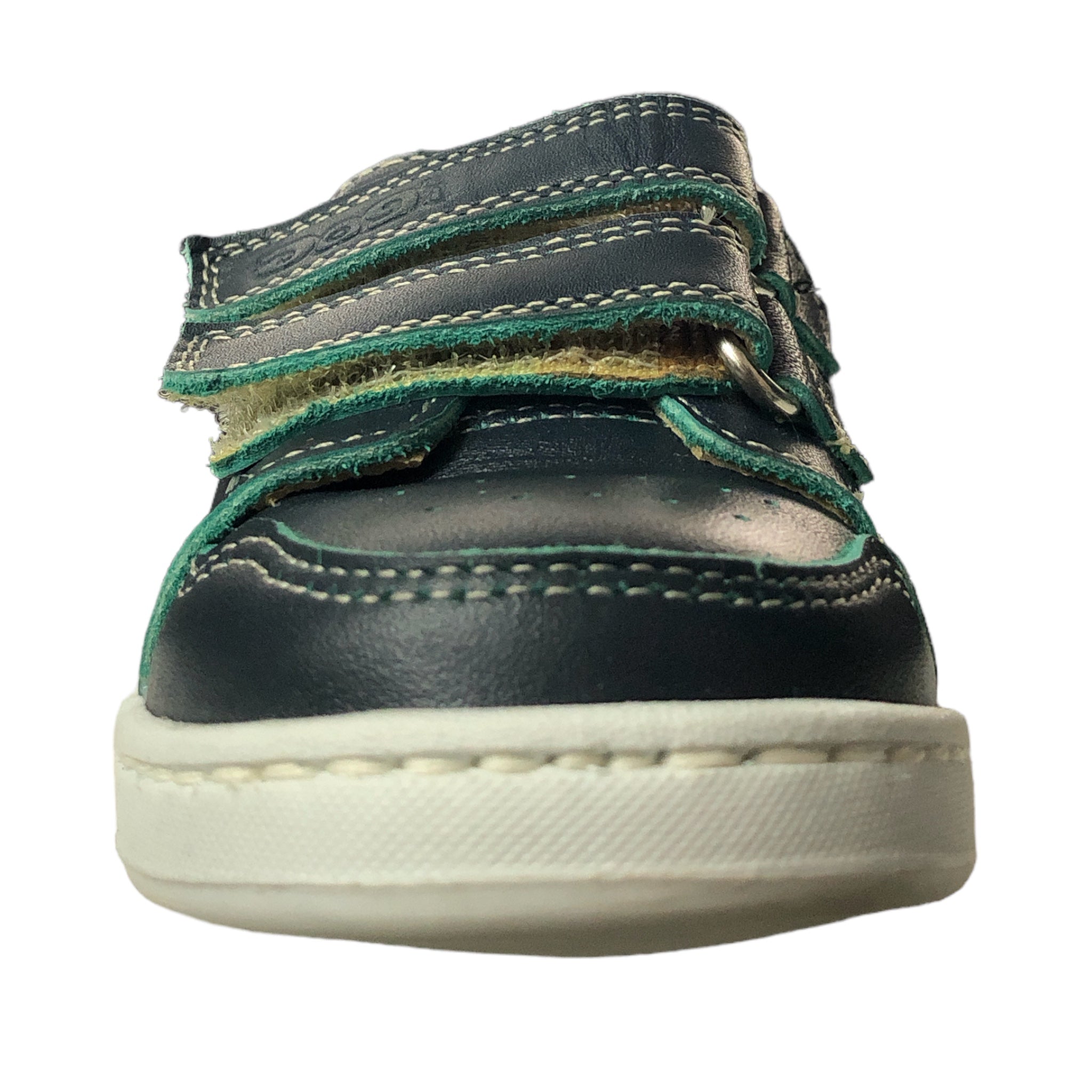 Zapato Urbano Azul/Verde Para Niño Dogi