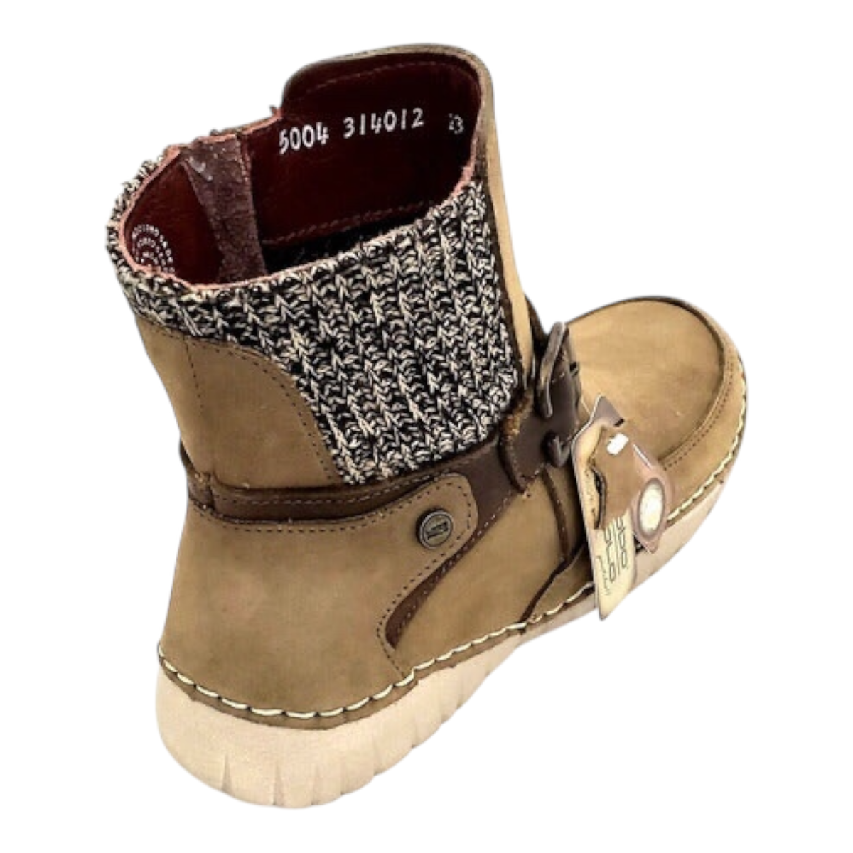 Bota dama “NOBUCK GREY” Lobo Solo