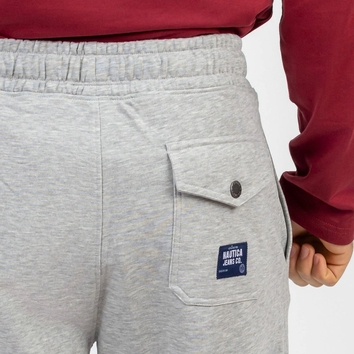 Pantalón Jogging De Hombre Gris Nautica Jeans