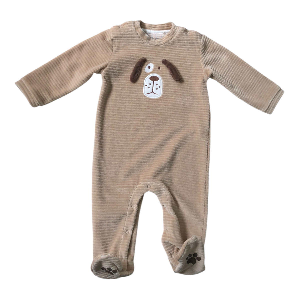 Mameluco Estampado Perrito Para Bebé Niño Losan