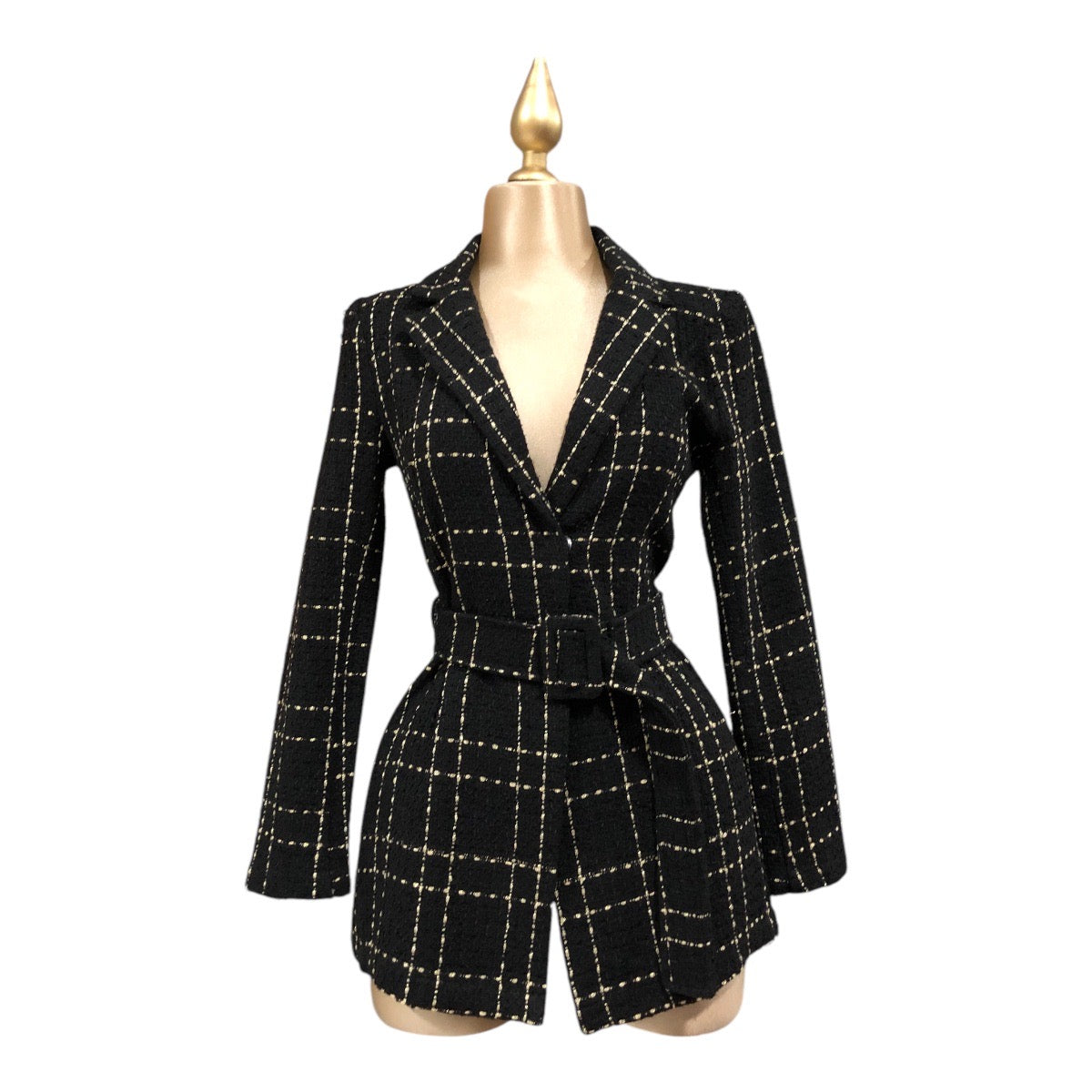 Saco Con Cinturón Para Mujer Erivel