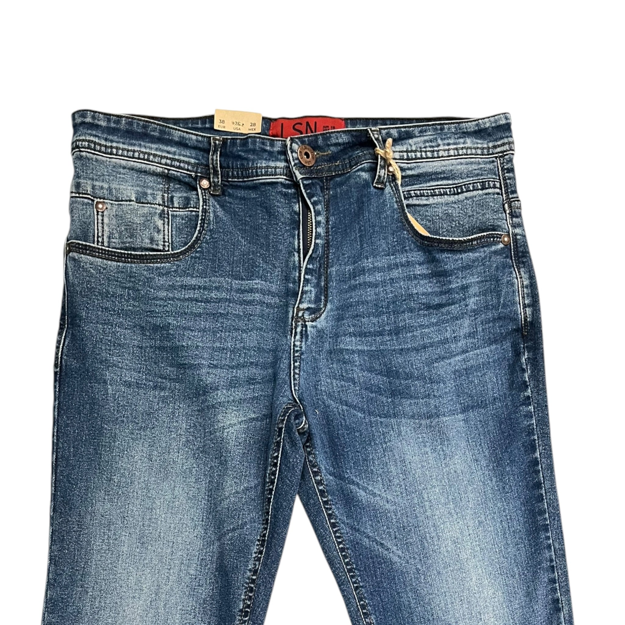 Pantalón Skiny Fit Azul Oscuro LSN