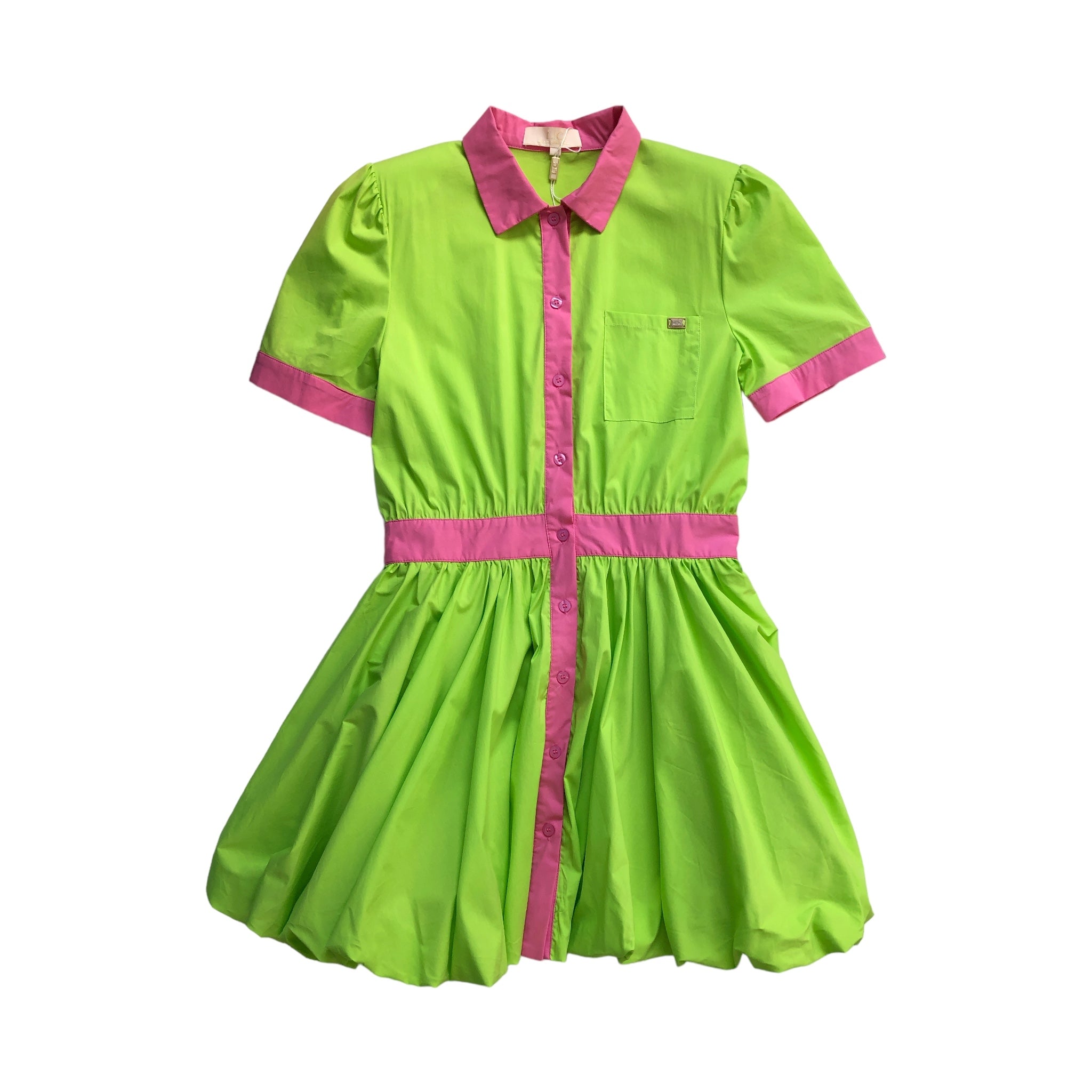 Vestido Green Bombacho Inferior LC.