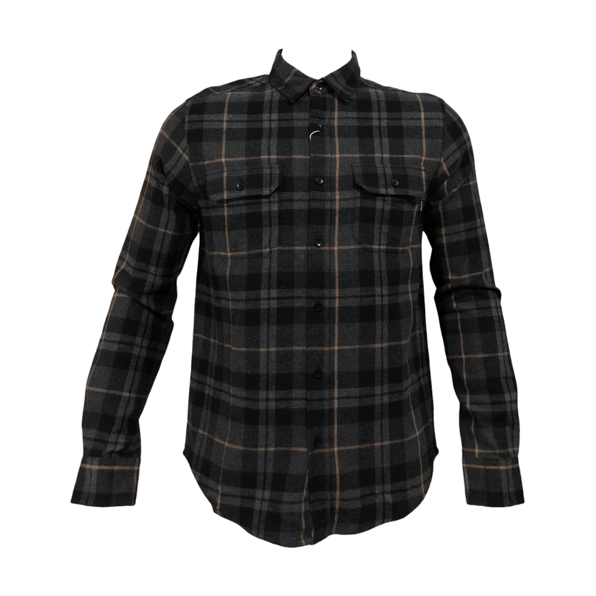 Camisa Gris Oscuro Para Caballero LSN