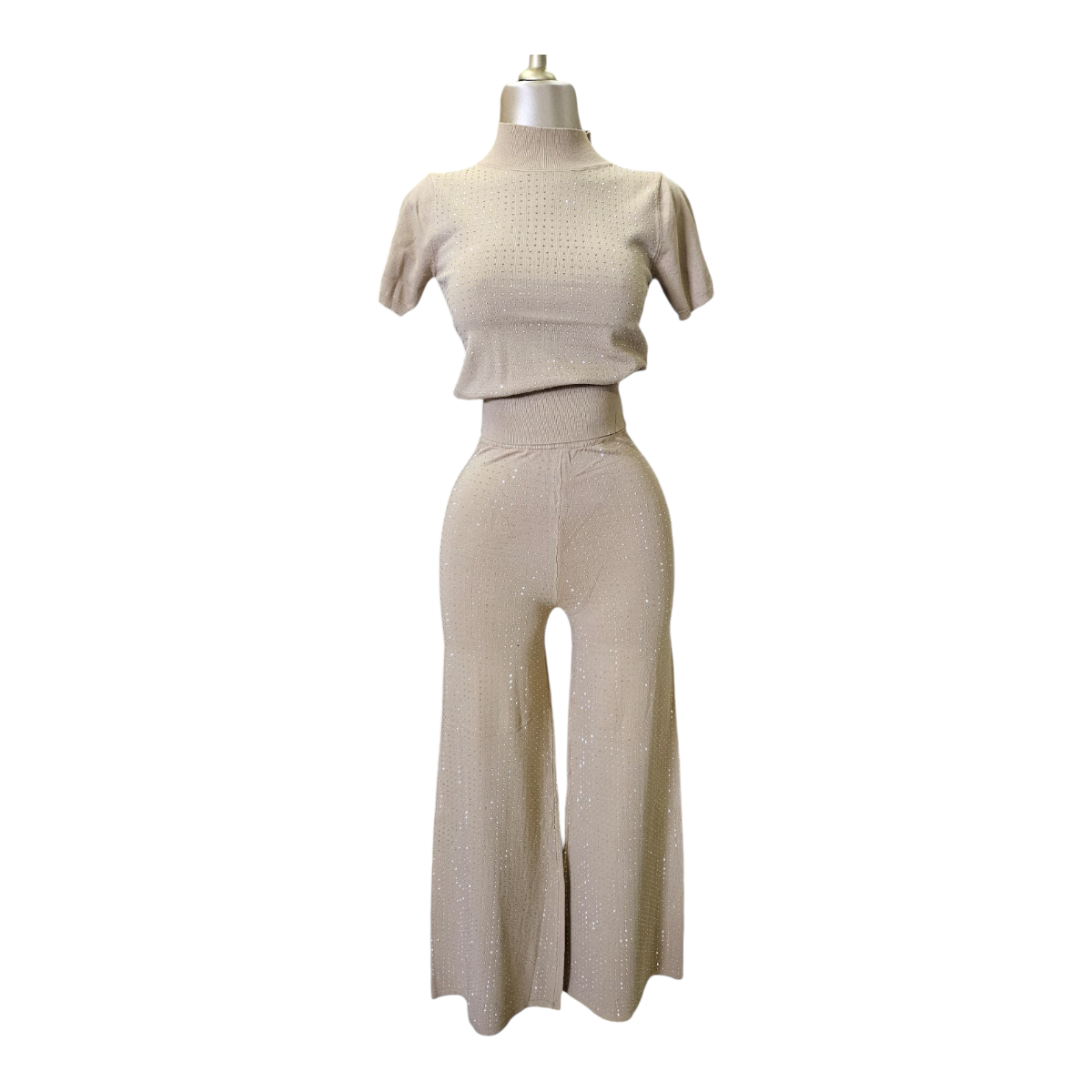 Conjunto De 2 piezas Oro Ctistales Para Dama OOPS!!!