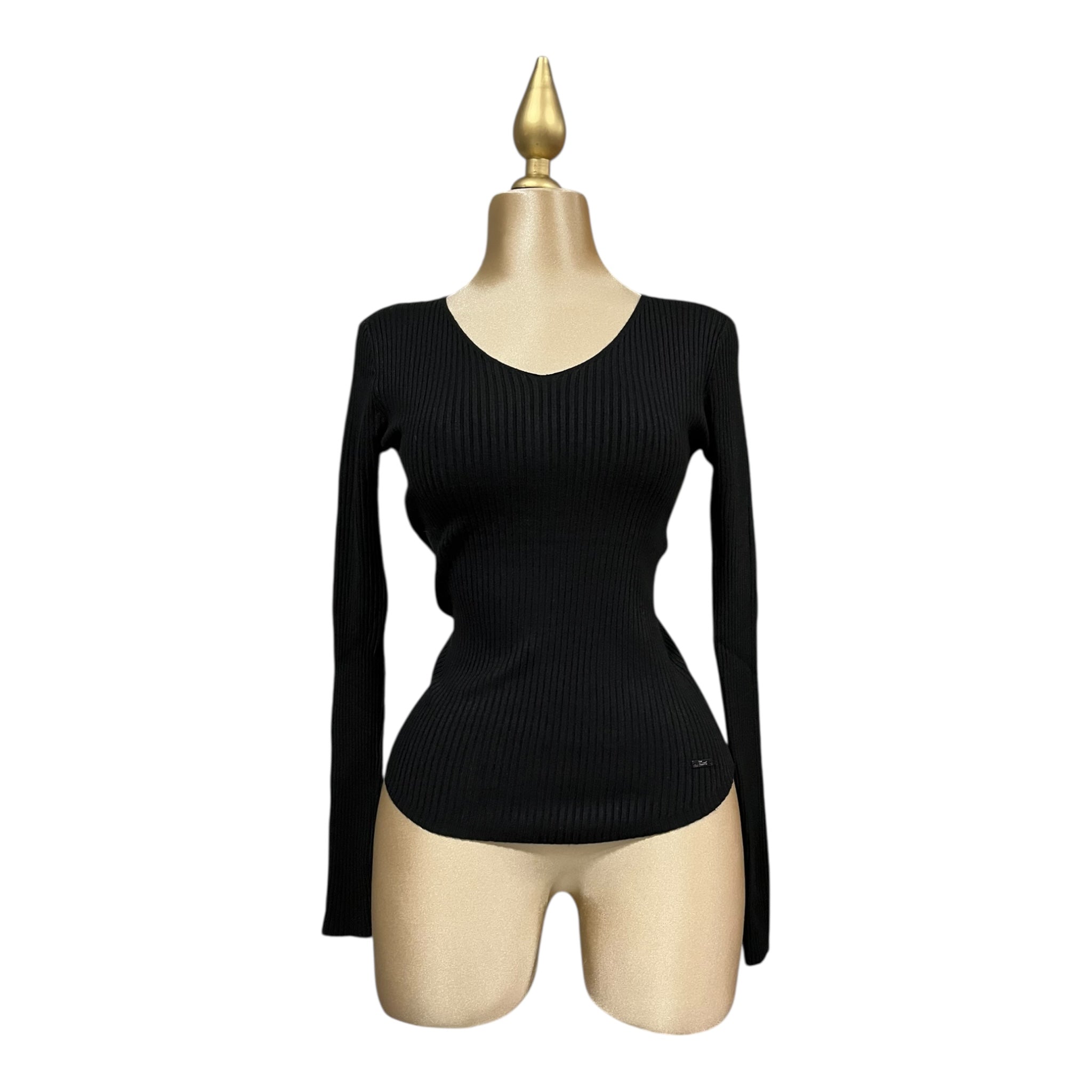 Dúo de Suéter Y Capa Negro Para Dama MUSSI