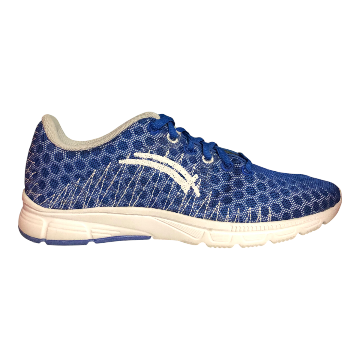 Tenis Deportivo Azul Rey/Gris Claro Karosso