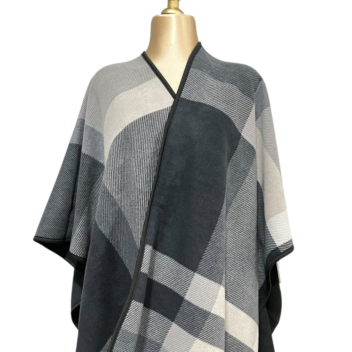 Capa Gris Para Mujer MUSSI