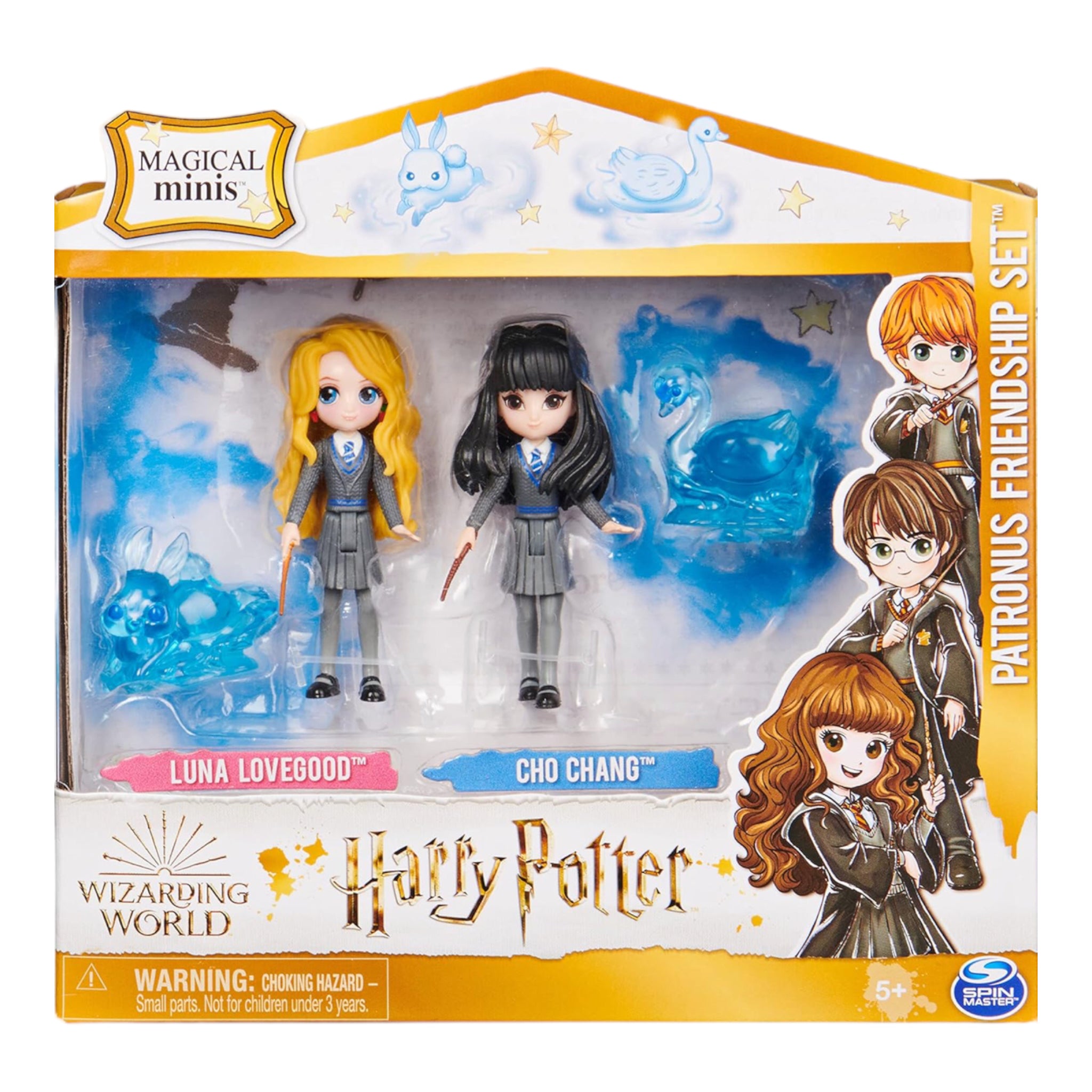 Set Patronus Friendship Mini Figuras Harry Potter Luna y Cho Spin Master