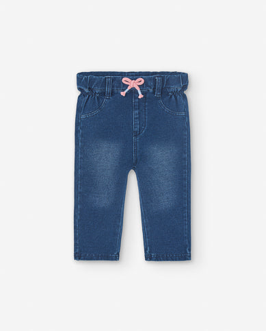 Pantalón Denim Para Bebé Niña Losan