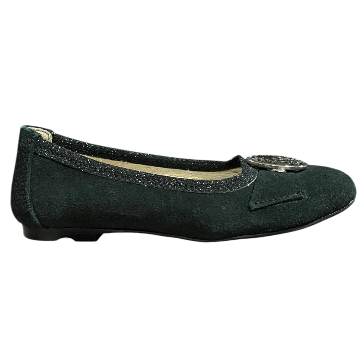 Zapato Negro Gamuza Para Niña Hush Puppies