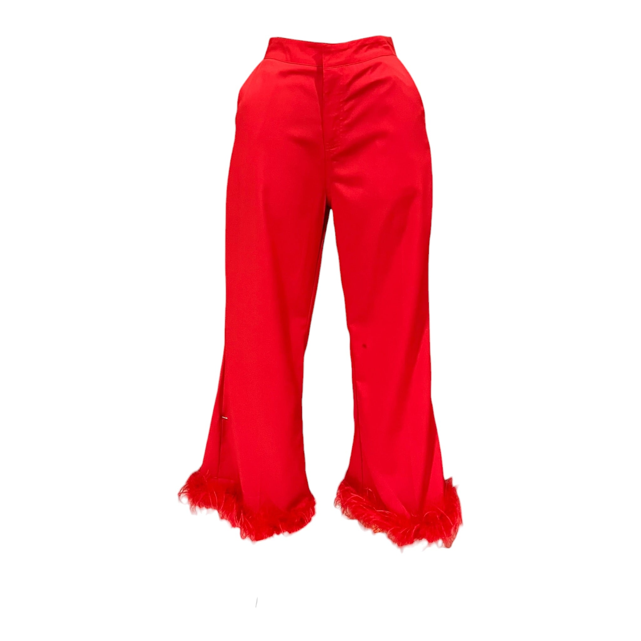 Pantalón Plumas Rojo LC