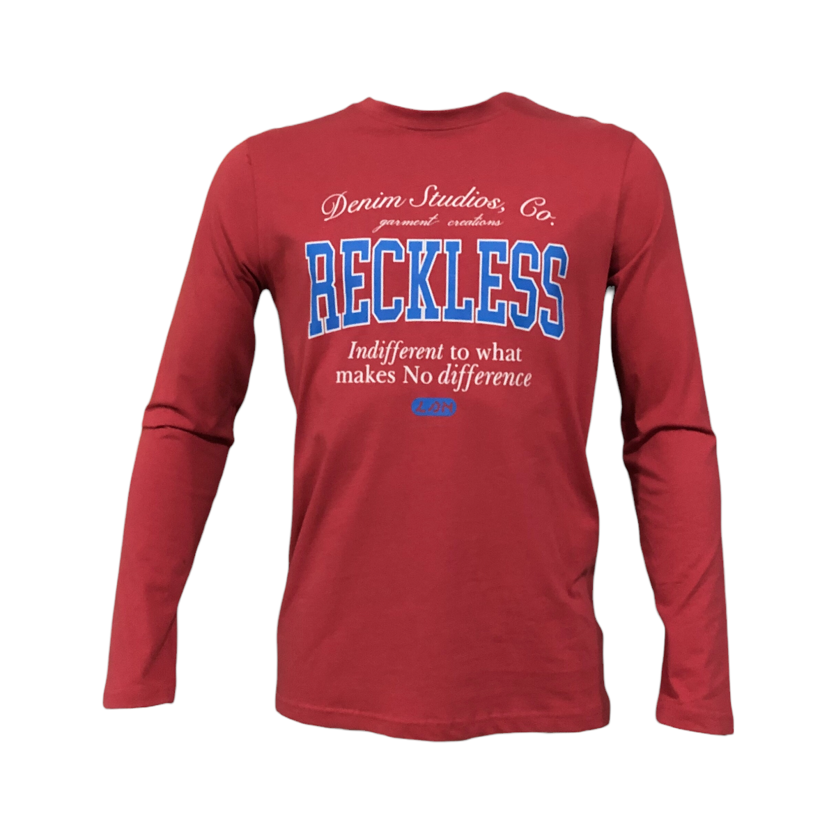 Playera "BECKLESS" Para Caballero Color Rojo LSN