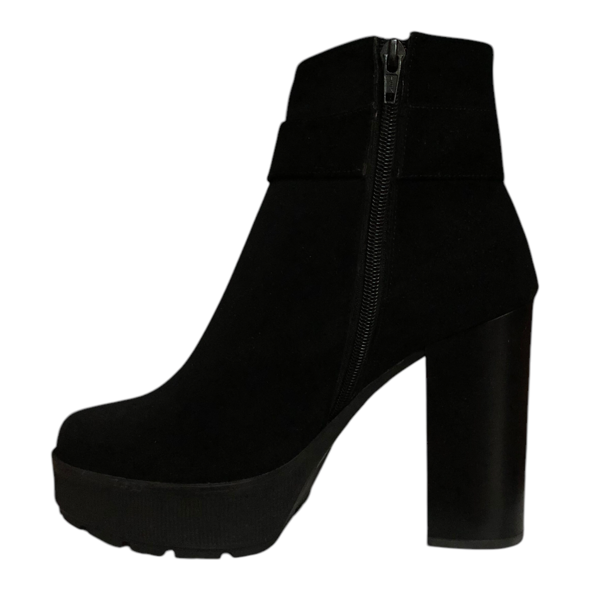 Bota Buck Negro Para Dama Mulier