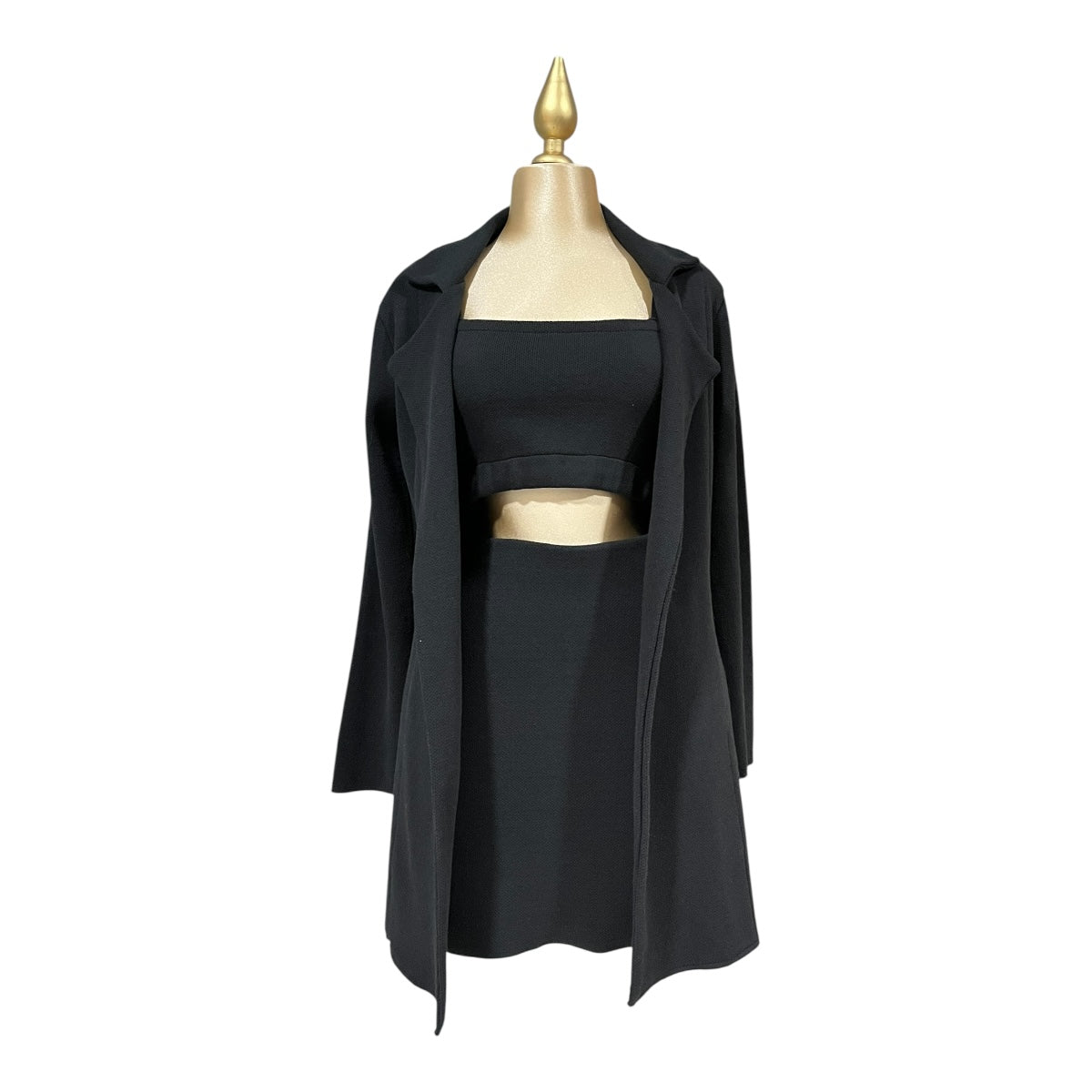 Conjunto De 3 Piezas Negro Para Dama Om
