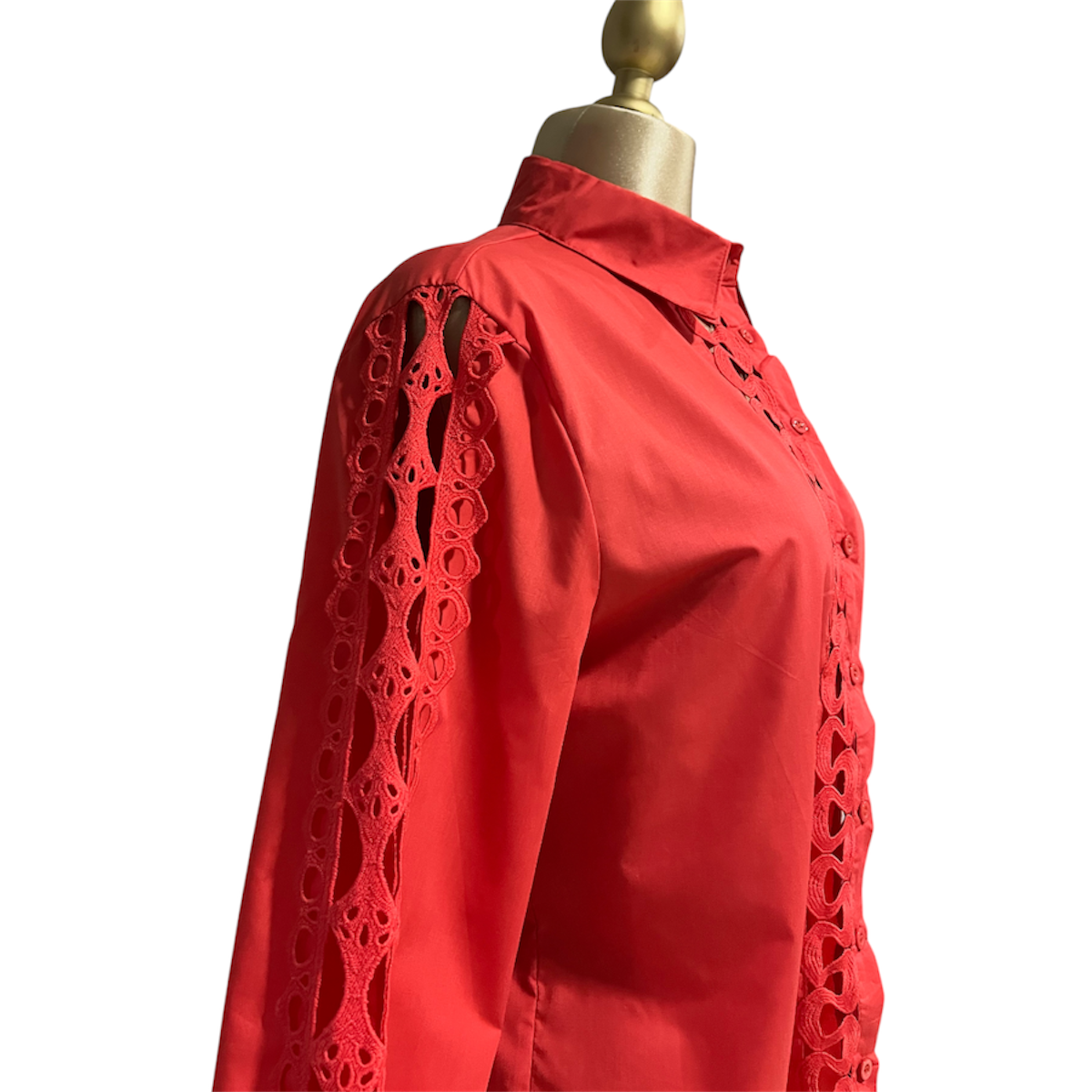 Camisa Color Rojo Para Dama MUSSI