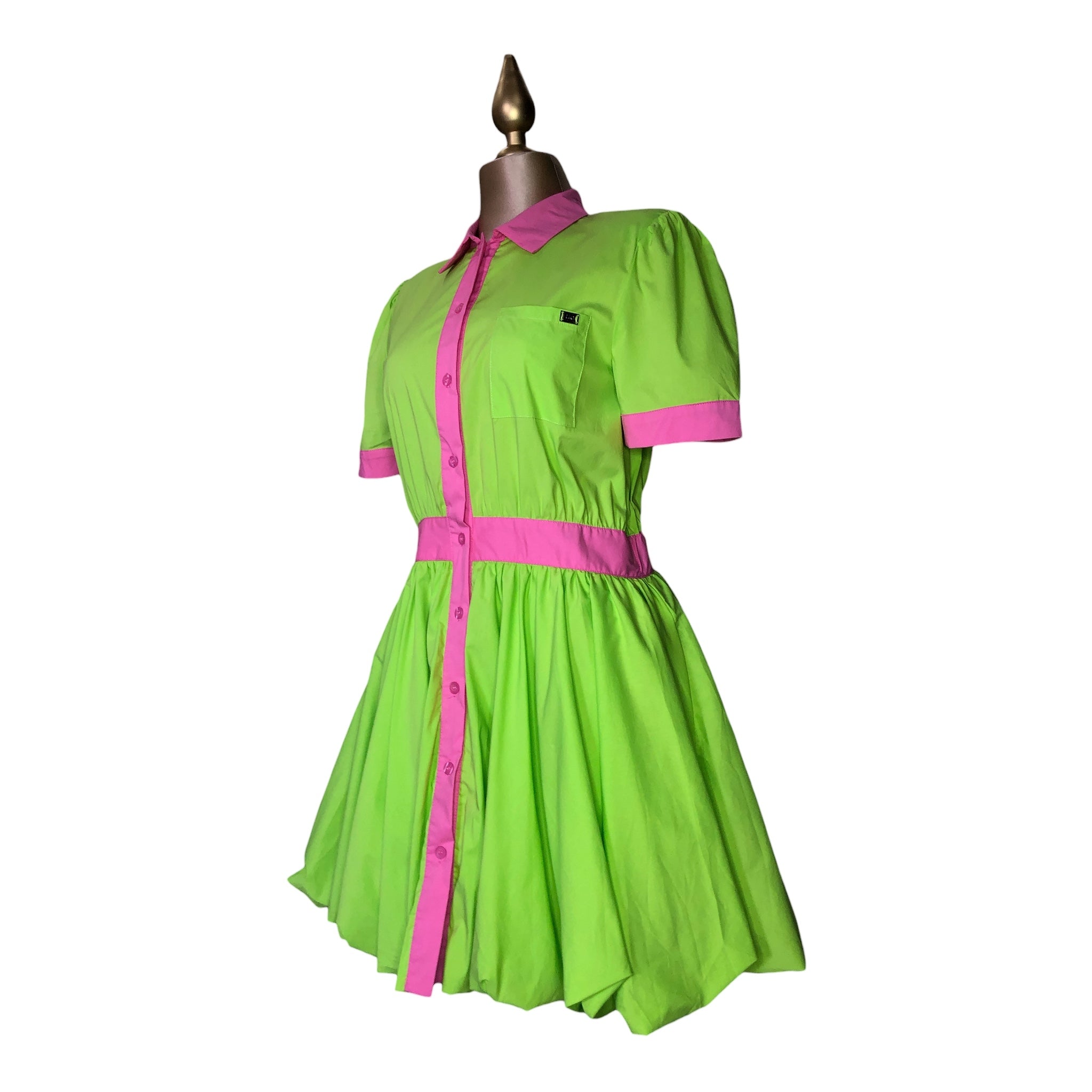 Vestido Green Bombacho Inferior LC.