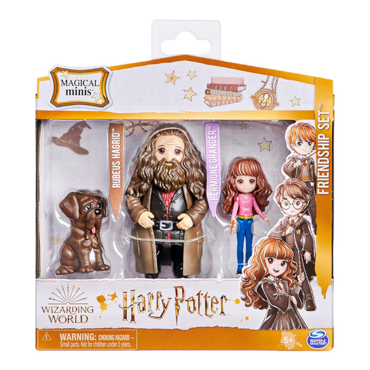 Set Friendship Mini Figuras Mágicas Hermione y Hagrid Spin Master