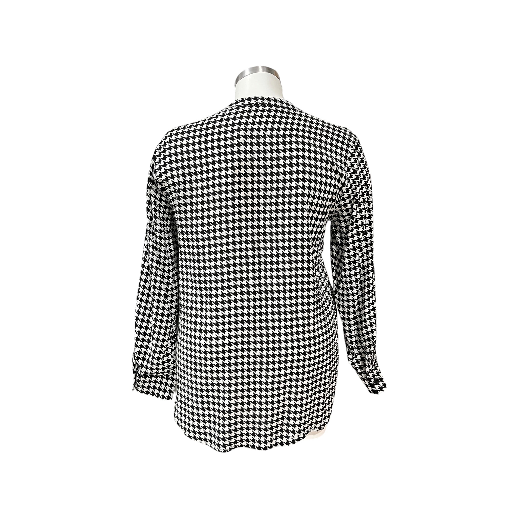 Blusa Estampado Pata De Gallo Curvy LC