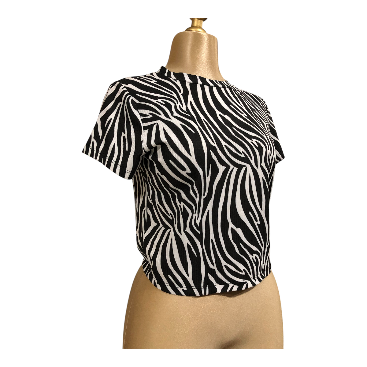 Playera estampado animal print Erivel