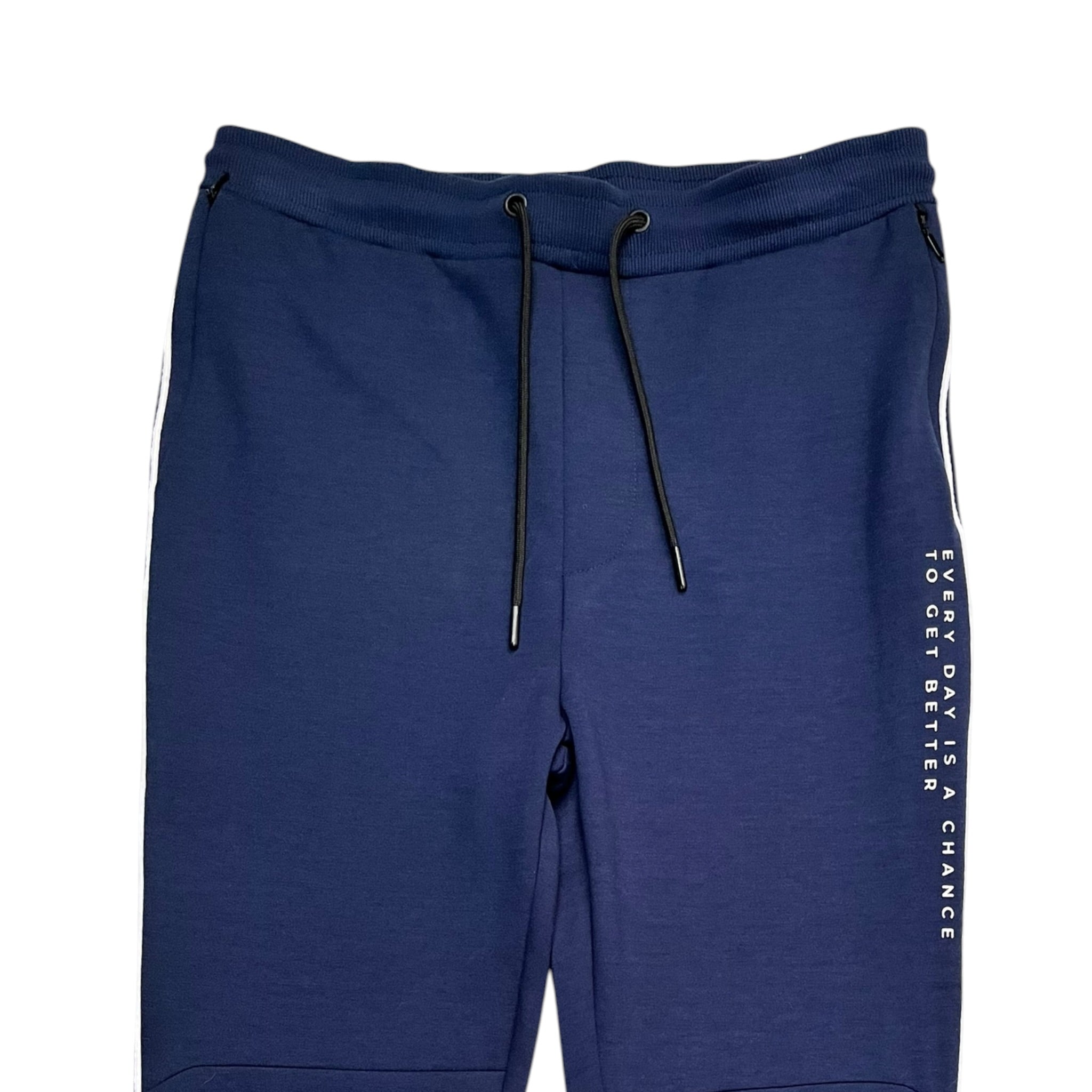 Pantalón "Every Day Is A Chance To Get Better" Azul Marino LSN