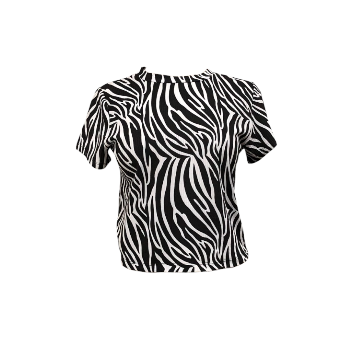 Playera estampado animal print Erivel