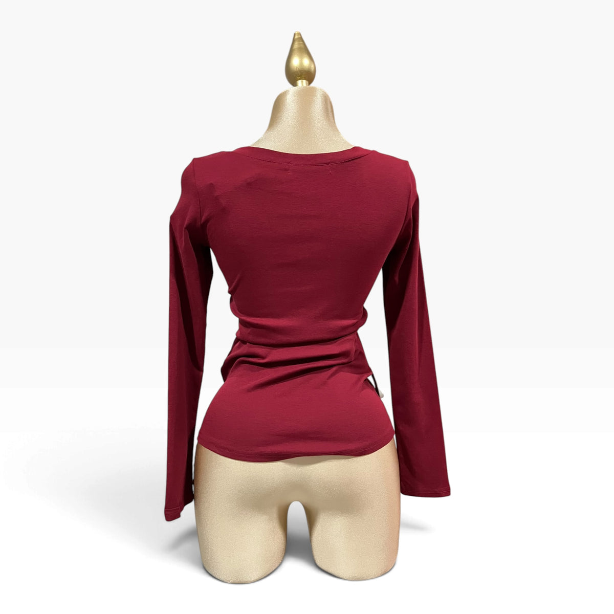 Blusa Manga Larga Burgundy LC