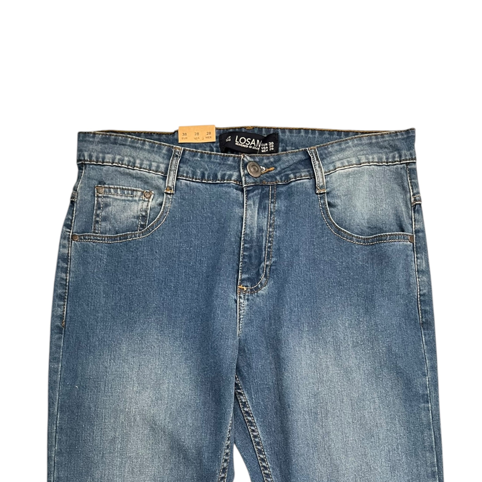 Pantalón Denim Regular Fit Para Caballero LSN