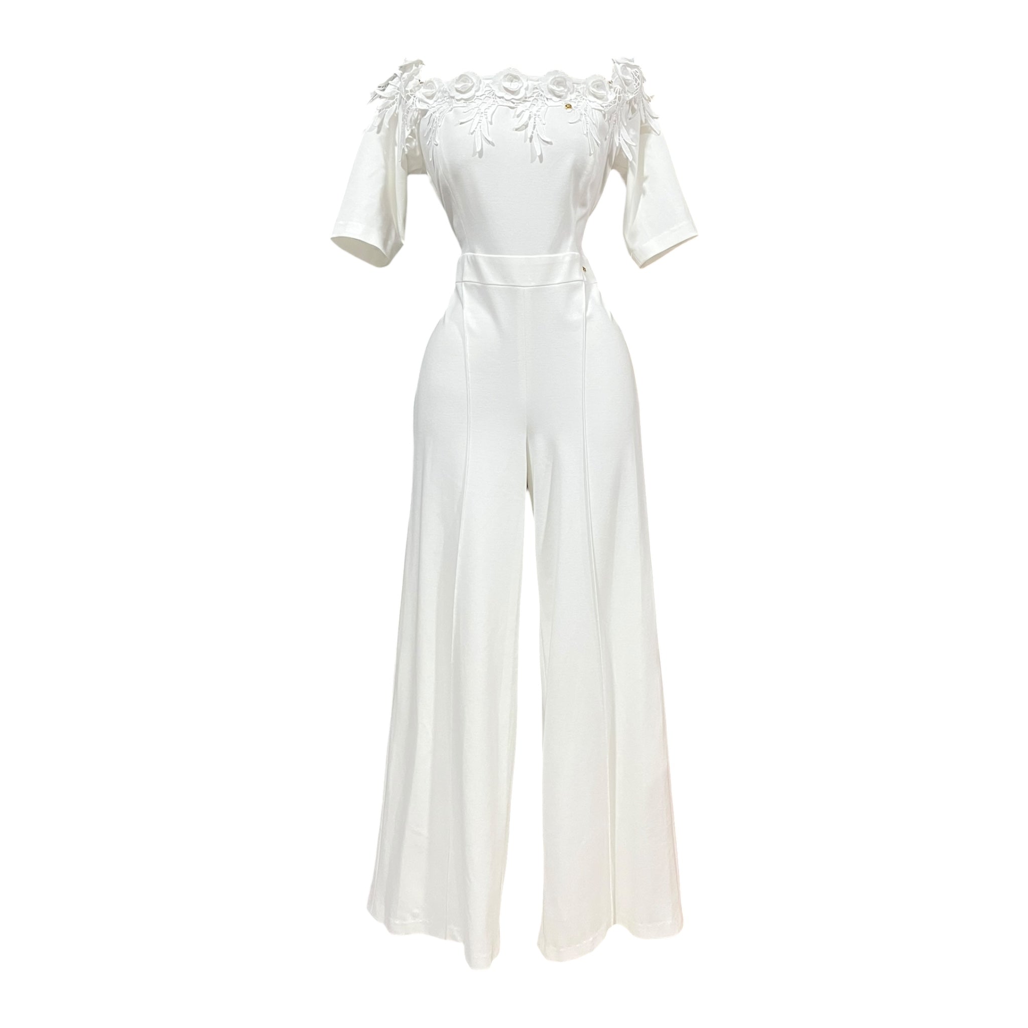 Jumpsuit Hueso Para Dama MUSSI