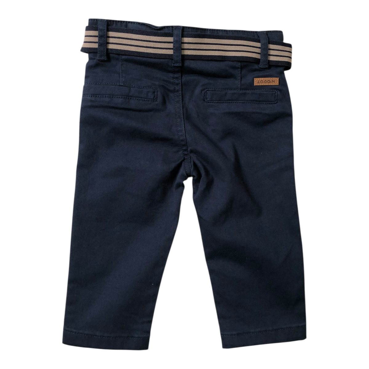 Pantalón Con Cinturón Marino Para Bebé Niño Losan