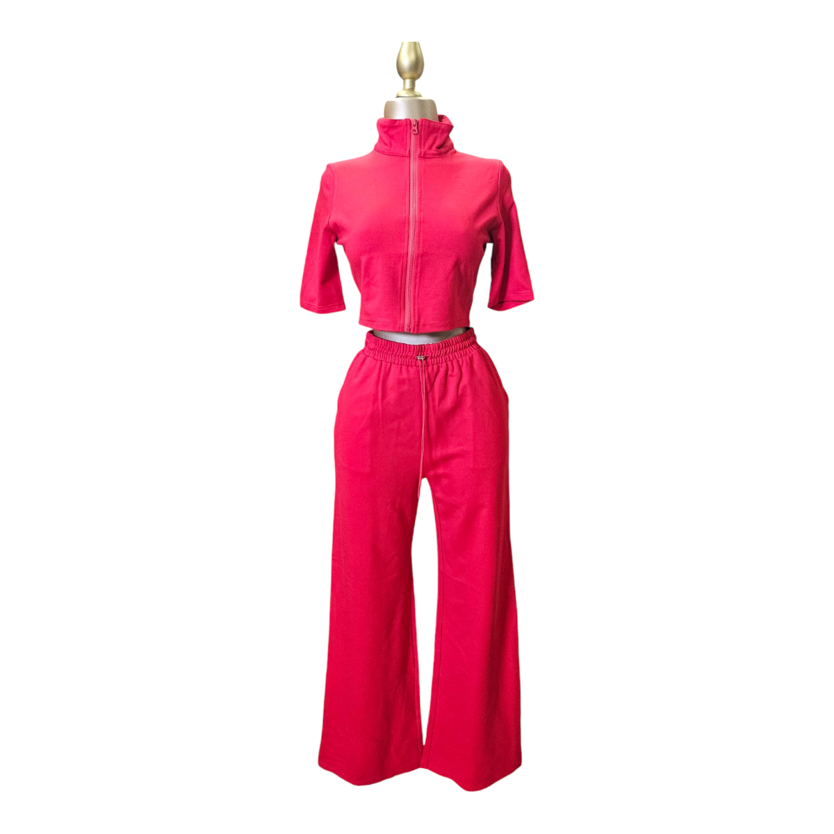Conjunto De 2 Piezas Color Rojo
