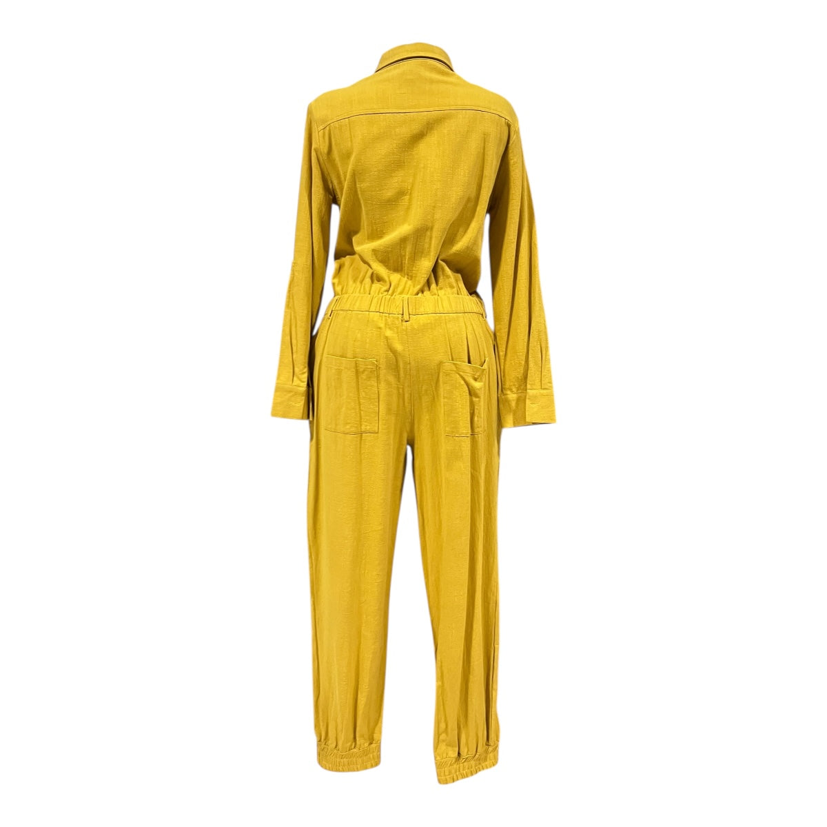 Overol Amarillo Con Bolsas Para Dama Ana Pérez