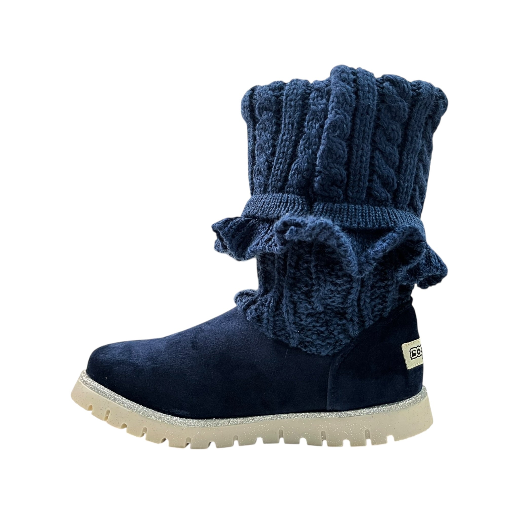 Bota Color Azul Para Niña Coqueta